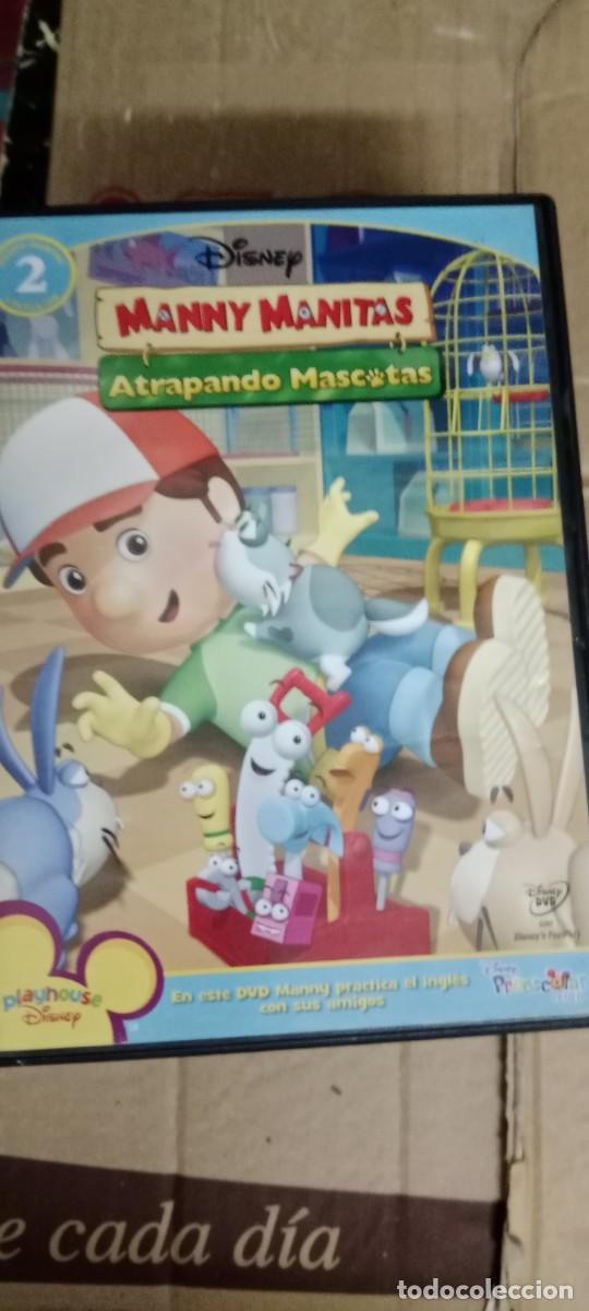 Cine: MANNY MANITAS ATRAPANDO MASCOTAS DVD CINE L-HC