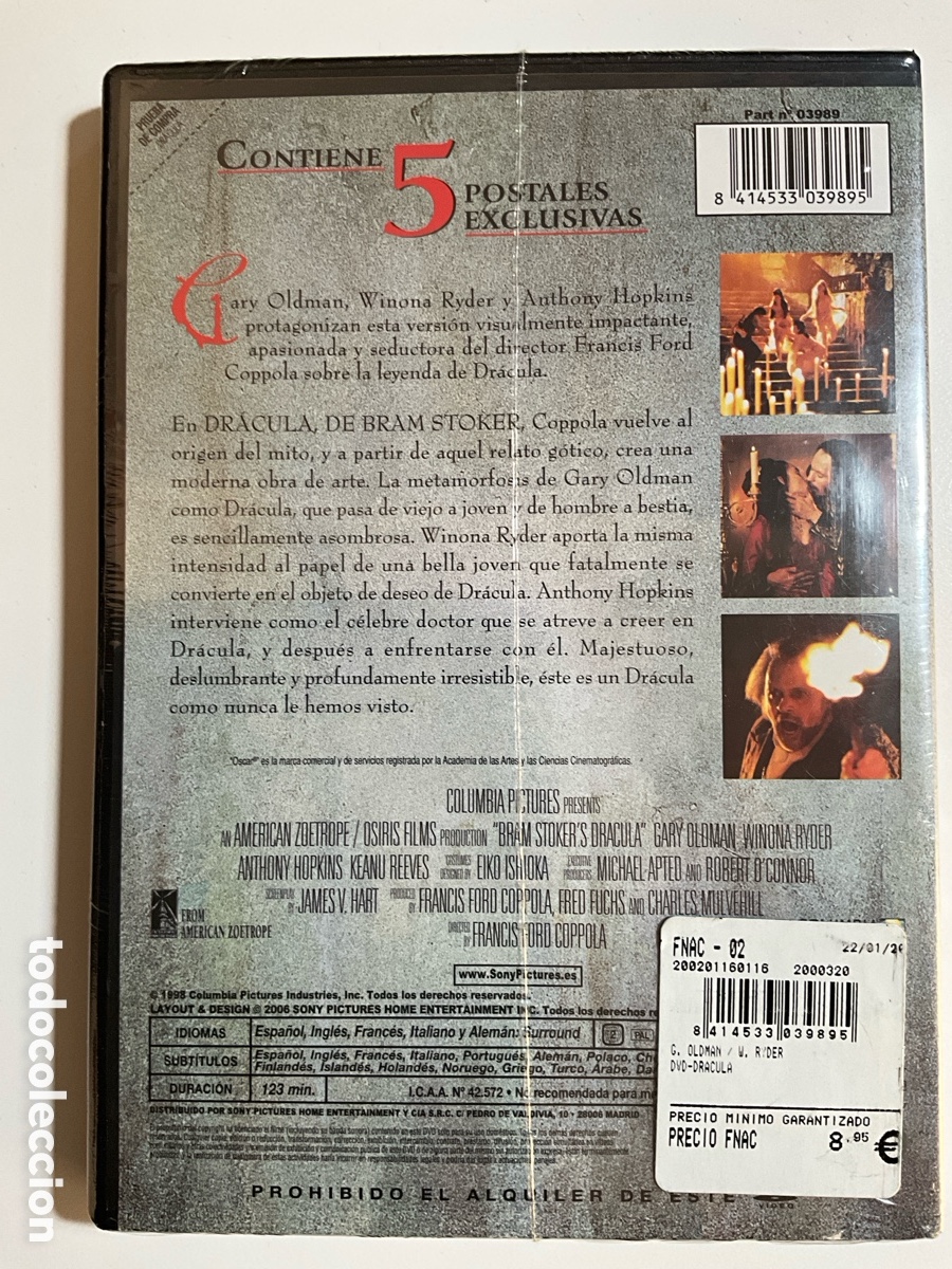 Cine: DRACULA DE BRAM STOKER - Foto 2