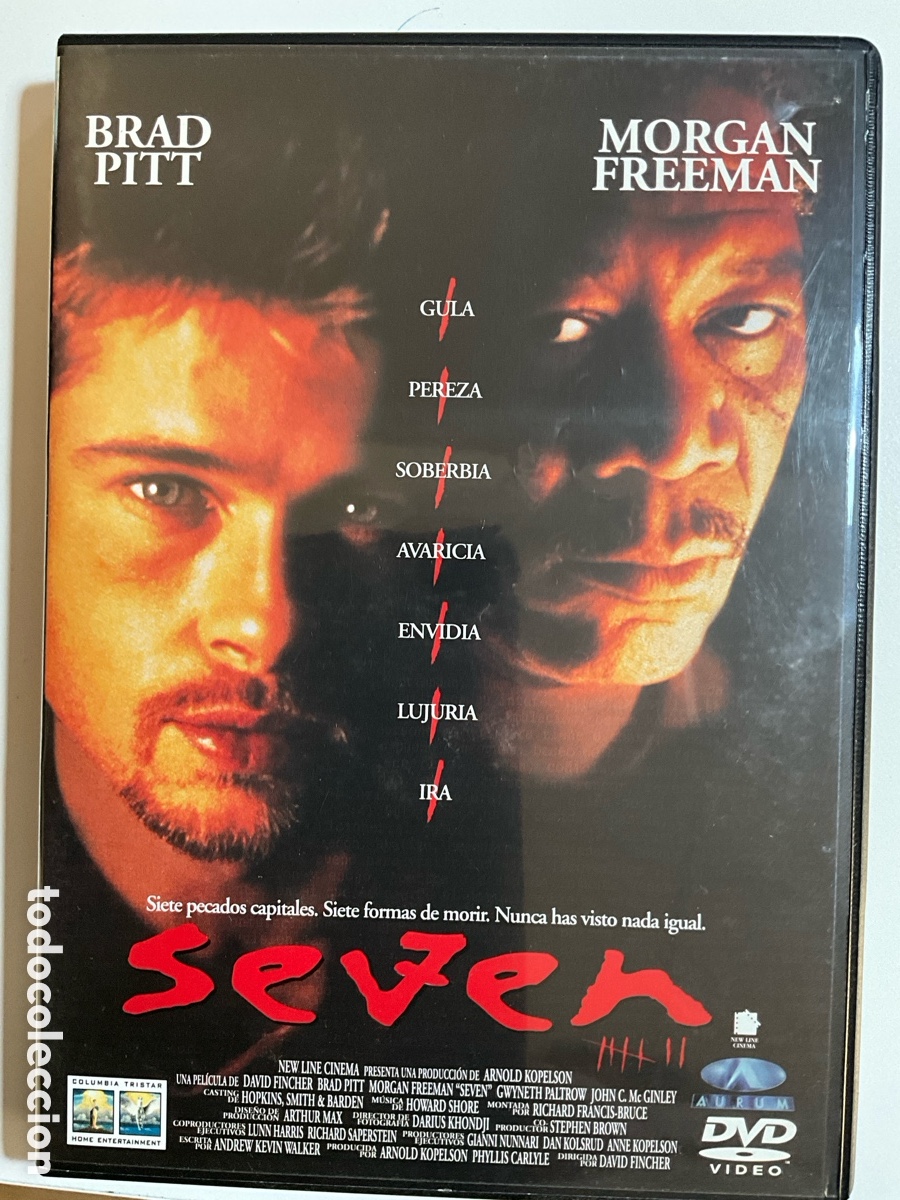 Cine: SEVEN. BRAD PITT-MORGAN FREEMAN