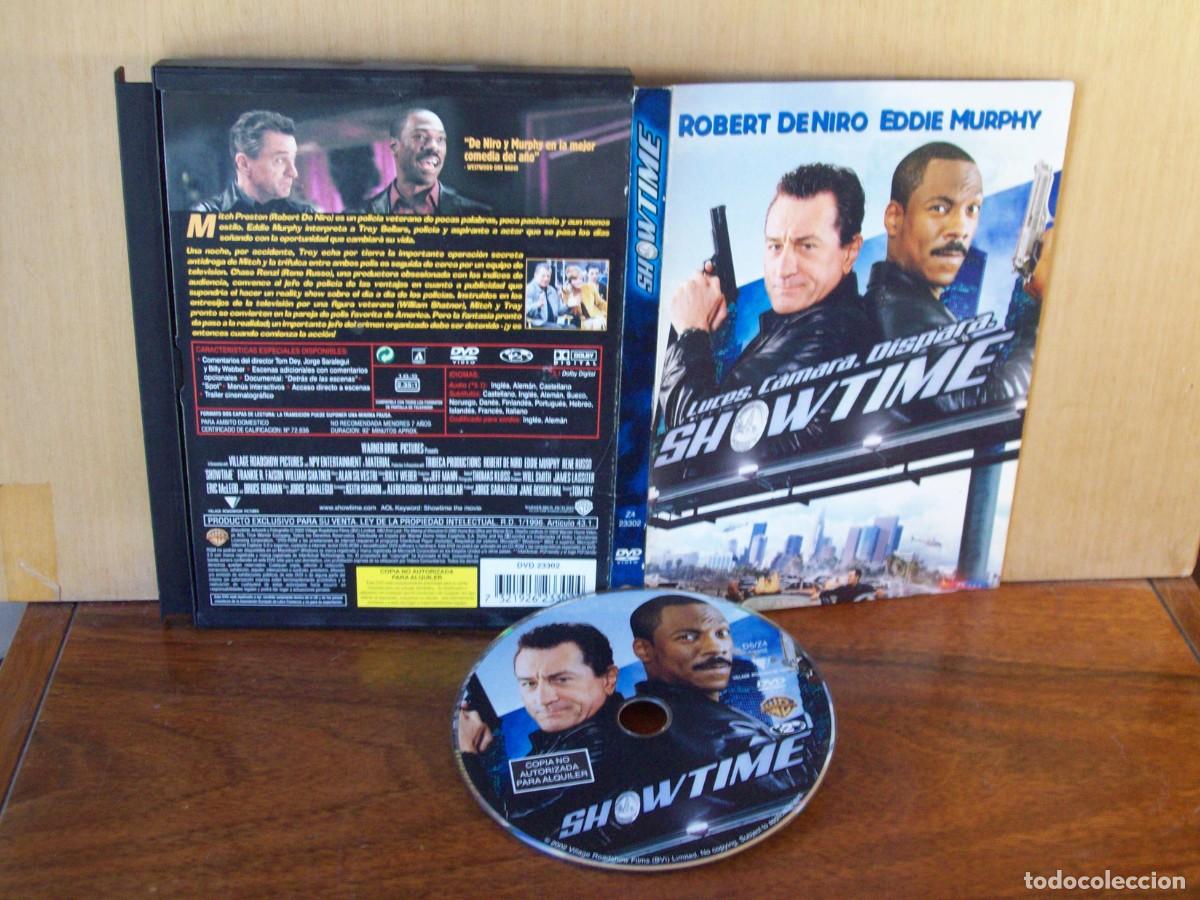 Cine: SOWTIME - ROBERT DE NIRO - EDDIE MURPHY - RENE RUSSO - DVD SNAPCASE