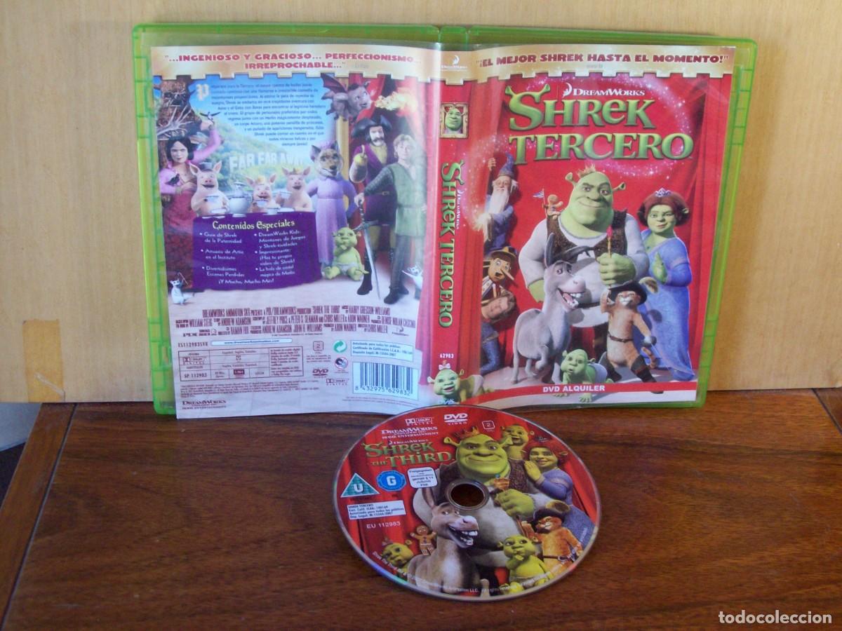 Cine: SHREK TERCERO - DREAM WORKS - DVD B EDICION ALQUILER