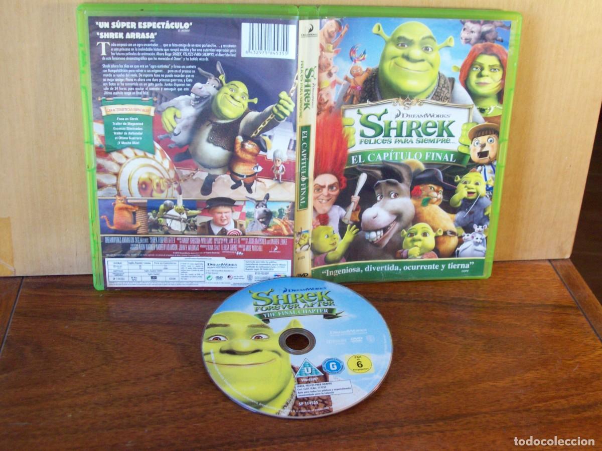 Cine: SHREK - FELICES PARA SIEMPRE - EL CAPITULO FINAL - DVD