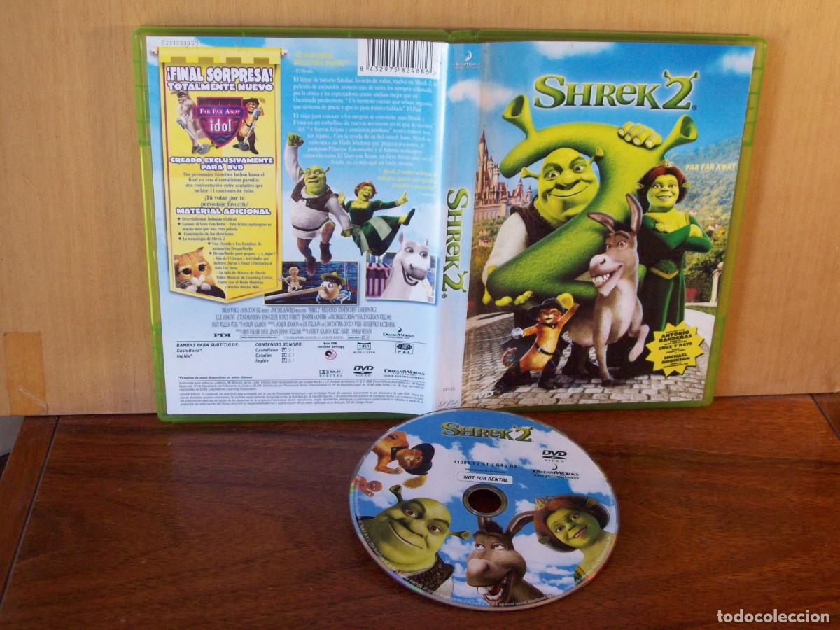 Cine: SHREK 2 - DOBLADAS POR ANTONIO BANDERAS, CRUZ Y RAYA, MICHAEL ROBINSON - DVD