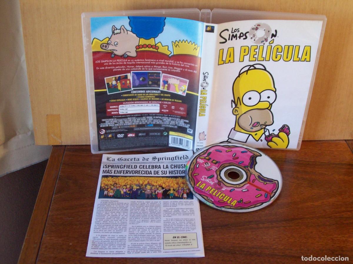 Cine: LOS SIMPSON - LA PELICULA - JULIO KAVNER - NANCY CARTWRIGHT - DVD