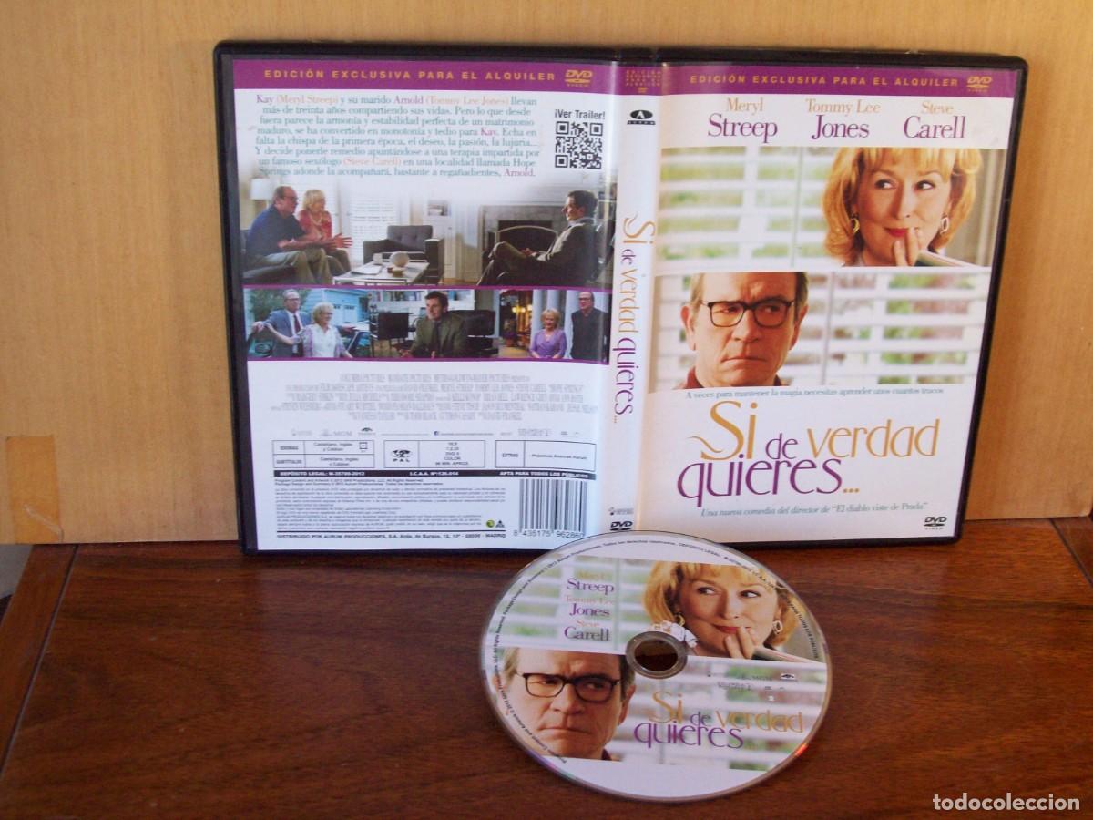 Cine: SI DE VERDAD QUIERES ... - MERYL STREEP - TOMMY LEE JONES - STEVE CARELL - DVD
