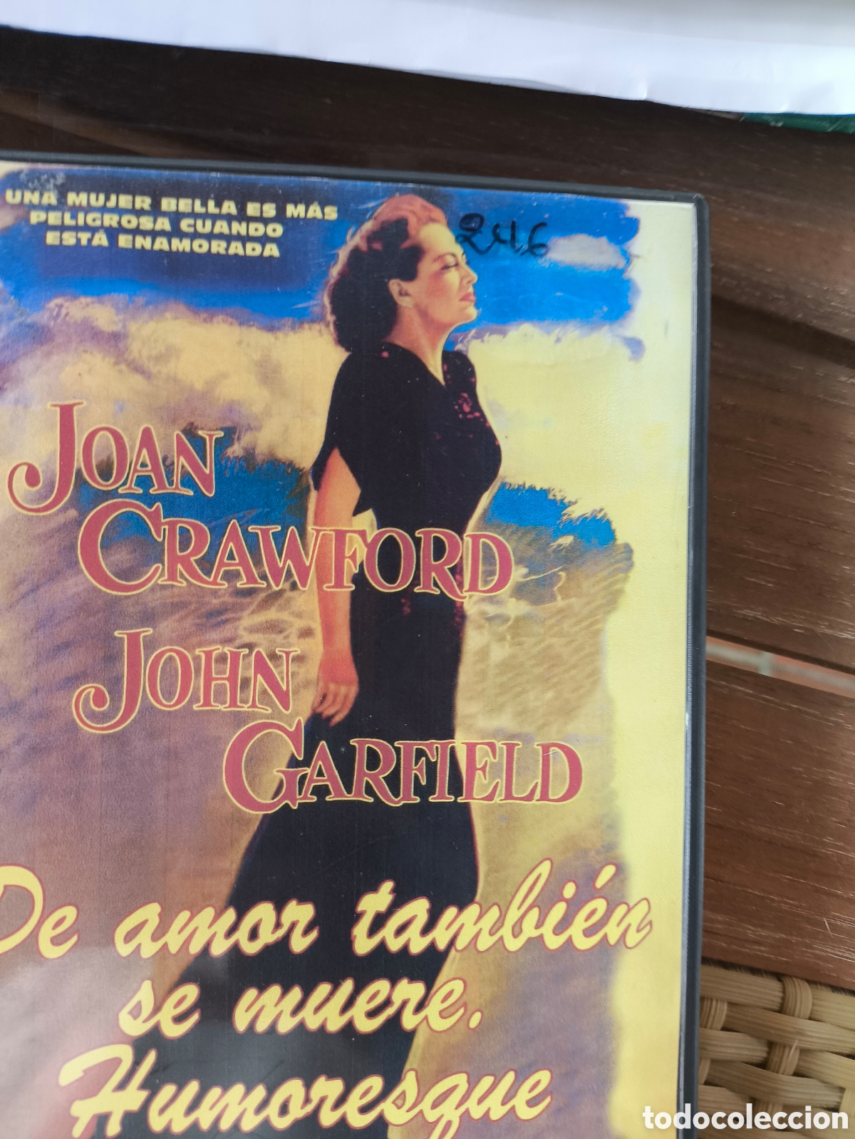 Cine: DVD de de amor tambi&eacute;n se muere.lote.D.n.217