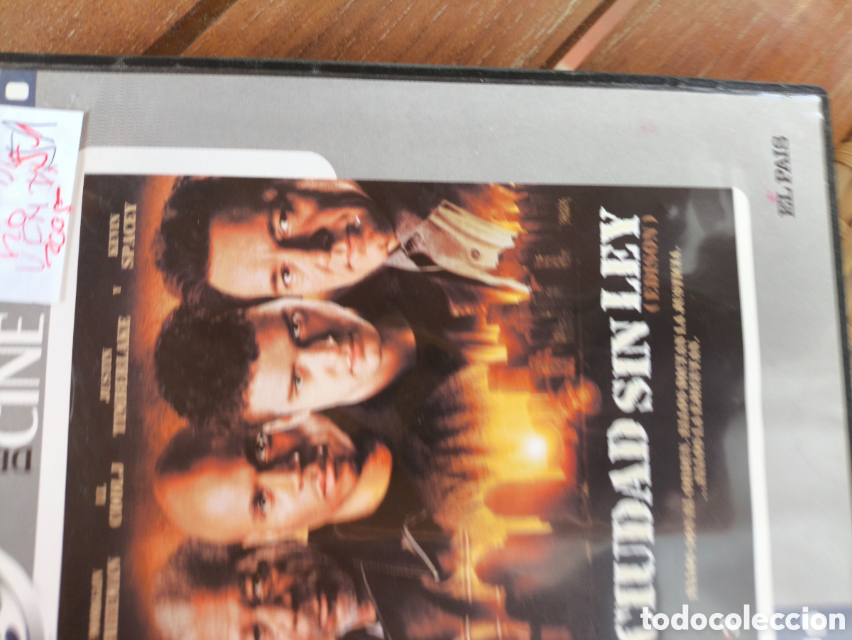 Cine: DVD de Ciudad sin ley.lote C n 64