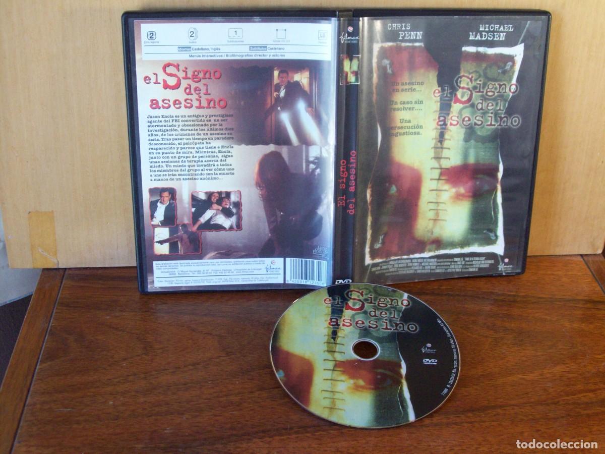 Cine: EL SIGNO DEL ASESINO - CHRIS PENN - MICHAEL MADSEN - JENNIFER DALE - DVD