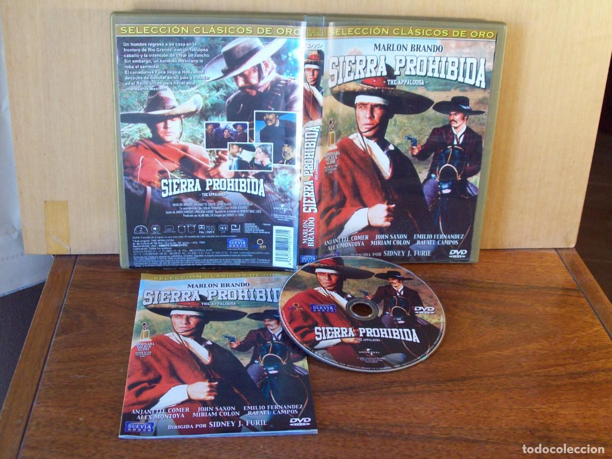 Cine: SIERRA PROHIBIDA - MARLON BRANDON - ANJANETTE COMER - JOHN SAXON - DVD