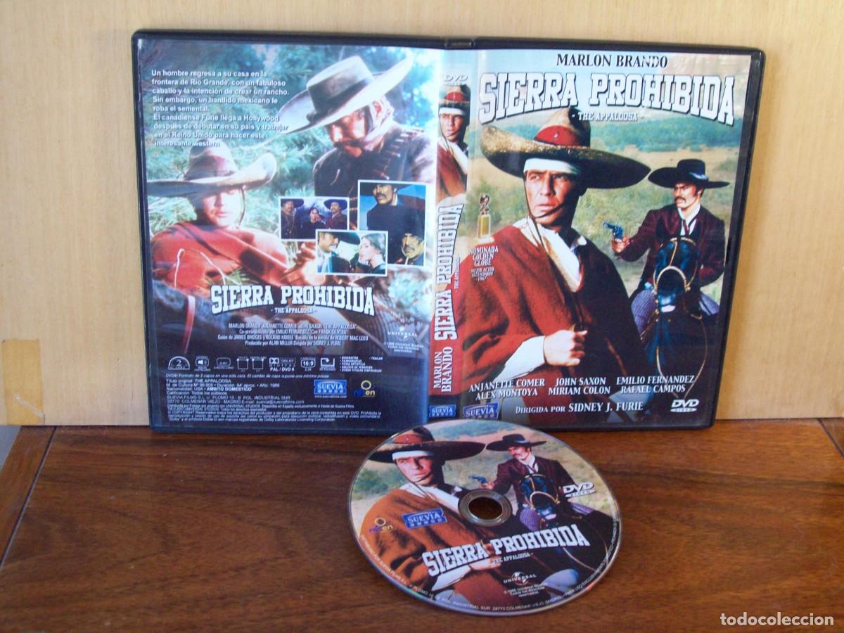Cine: SIERRA PROHIBIDA - MARLON BRANDO - ANJANETTE COMER - JOHN SAXON - MIRIAM COLON - DVD