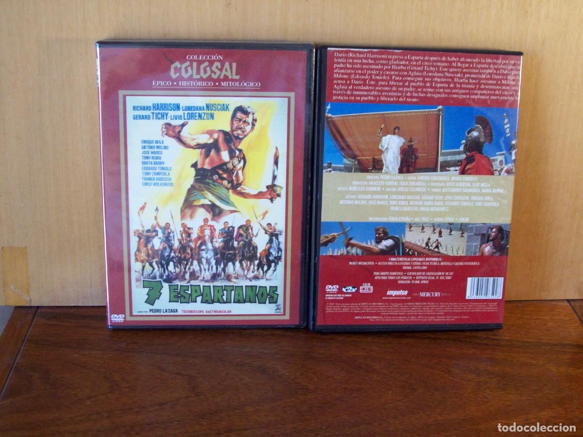 Cine: 7 ESPARTANOS - RICHARD HARRISON - LOREDANA MUSCIAK - GERARD TICHY - DVD NUEVO PRECINTADO