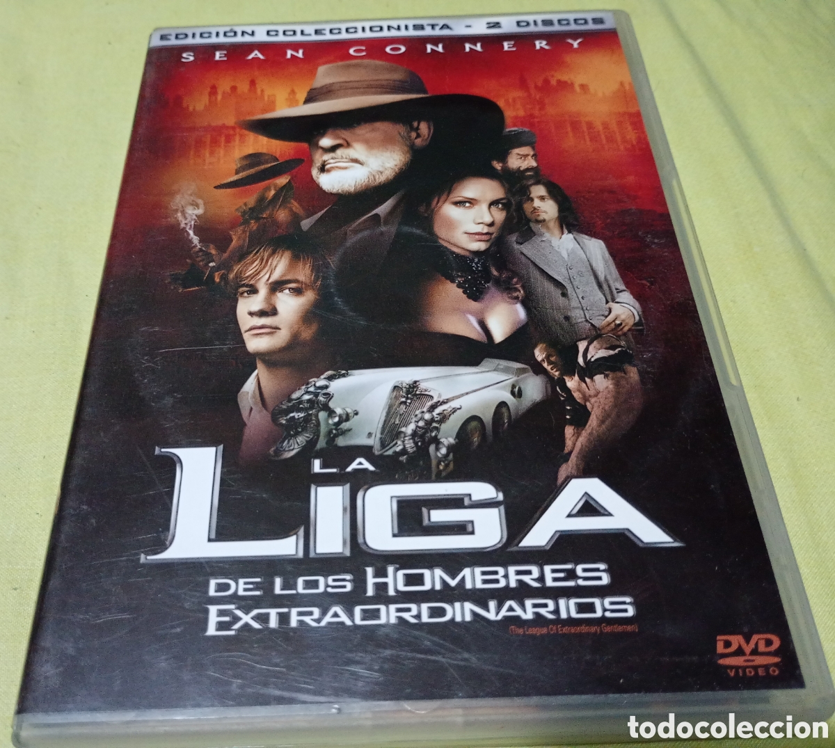 Cine: La liga de los hombres extraordinarios DVD edici&oacute;n 2 discos