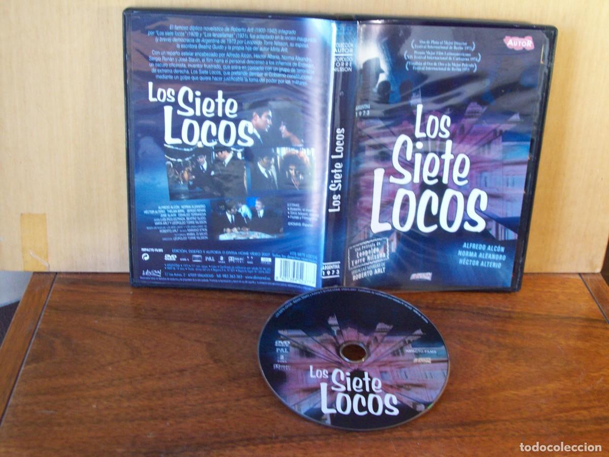 Cine: LOS SIETE LOCOS (ARGENTINA 1993) - ALFREDO ALCON - NORMA ALEANDRO - HECTOR ALTERIO - DVD