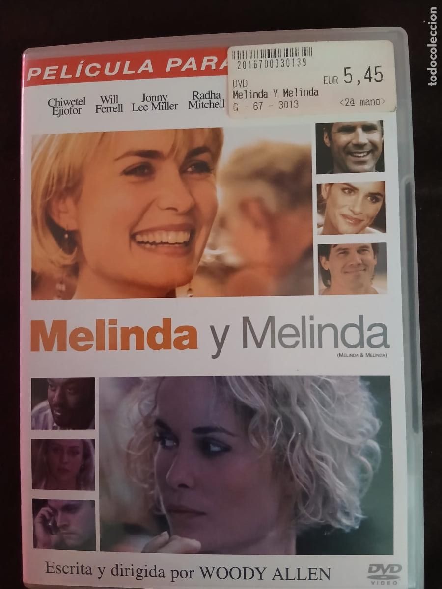 Cine: Melinda y Melinda. DVD. pelicula castellano