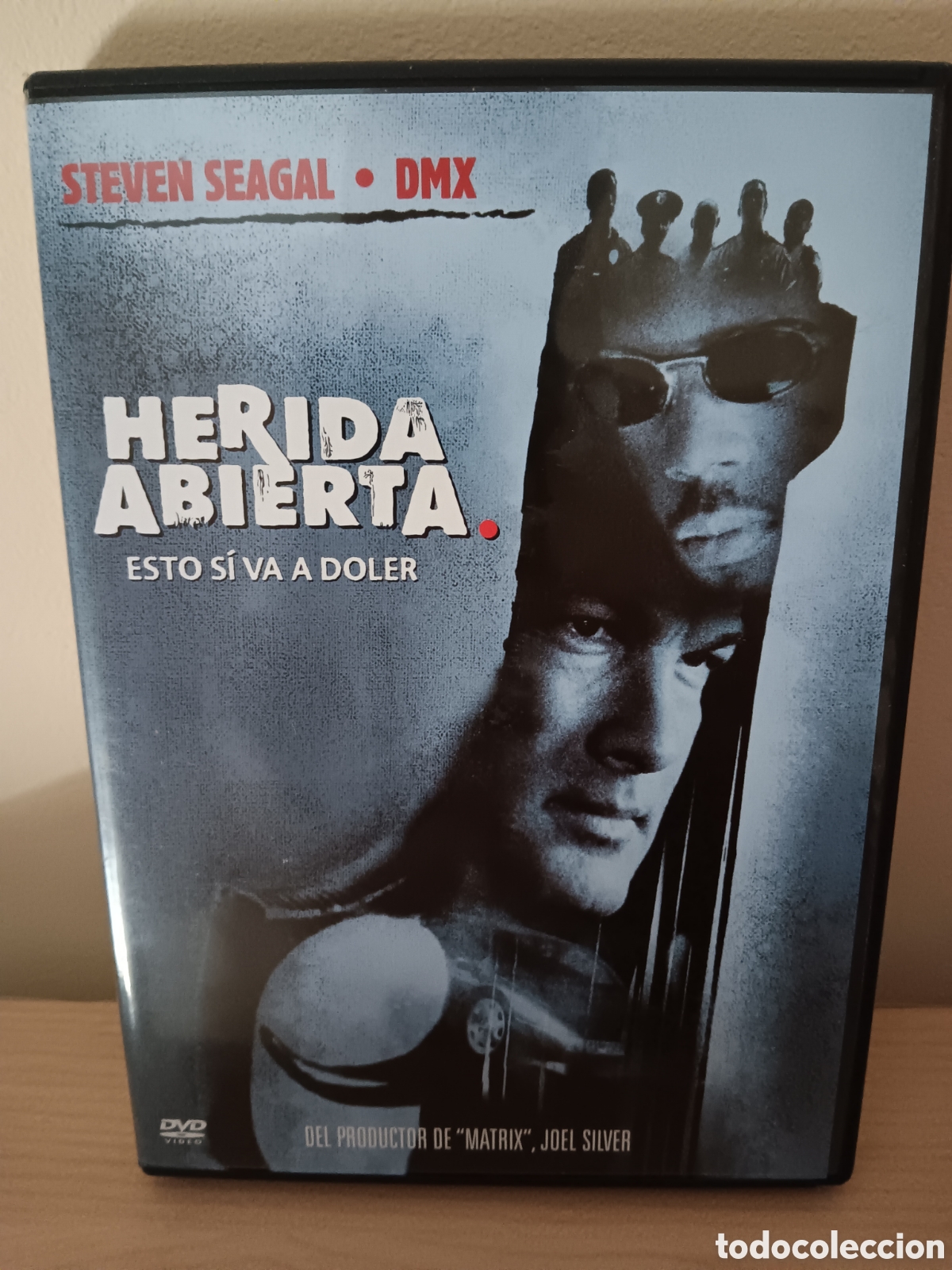 Cine: DVD HERIDA ABIERTA STEVEN SEAGAL