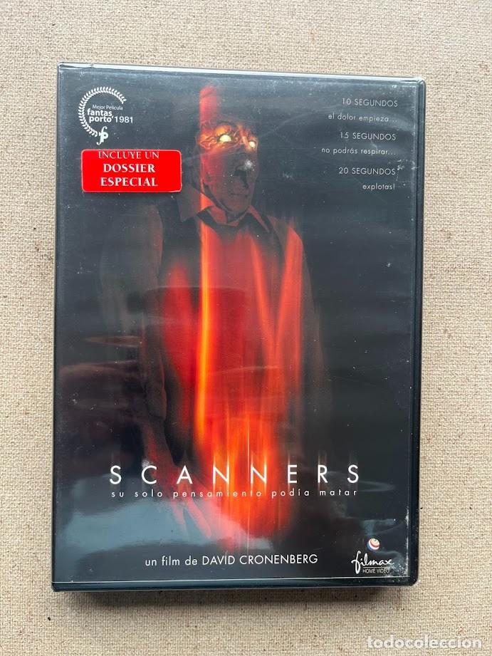 Cine: Scanners / David Cronenberg / DVD + Folleto / PRECINTADA /