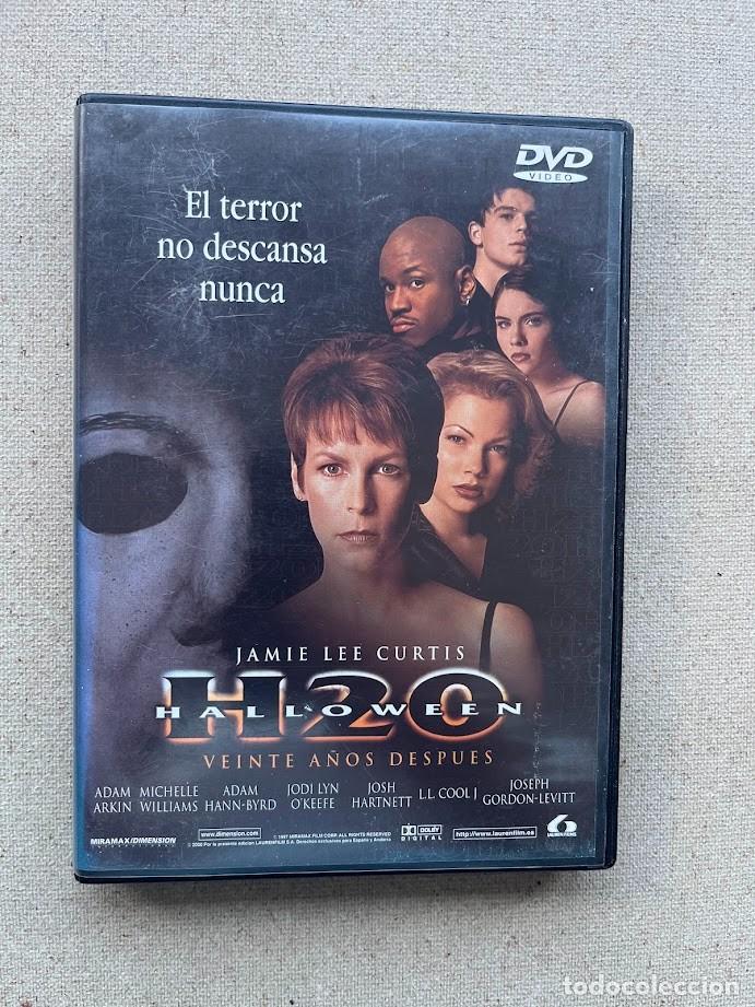 Cinema: Halloween H20 / Veinte a&ntilde;os despu&eacute;s / Jamie Lee Curtis / DVD + Folleto /