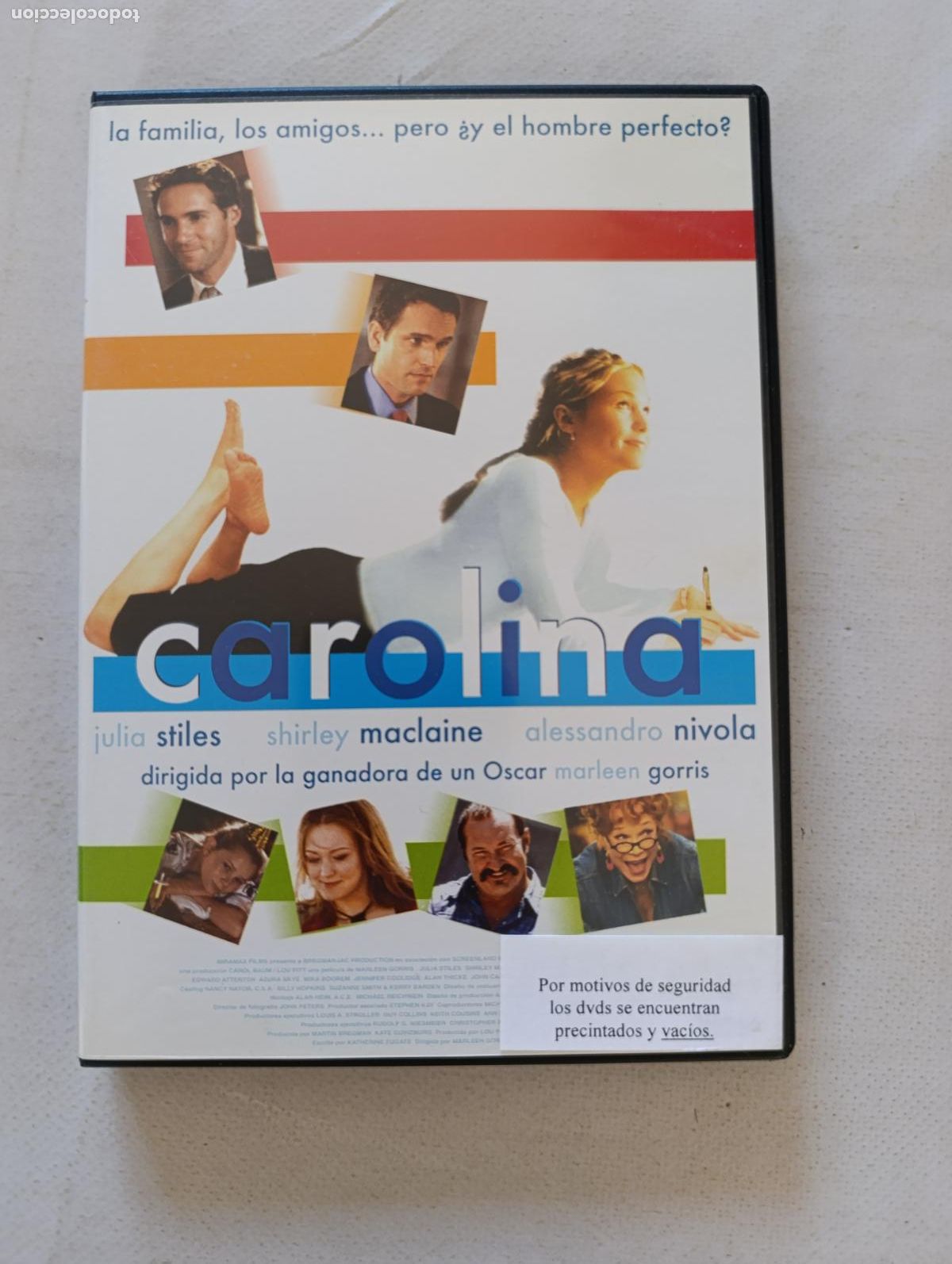Cine: DVD CAROLINA - JULIA STILES (DQ)