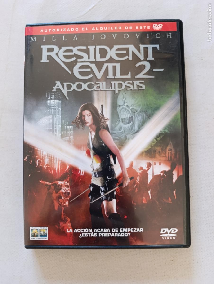 Cine: DVD RESIDENT EVIL 2 - APOCALIPSIS - EDICION DE ALQUILER (DR)