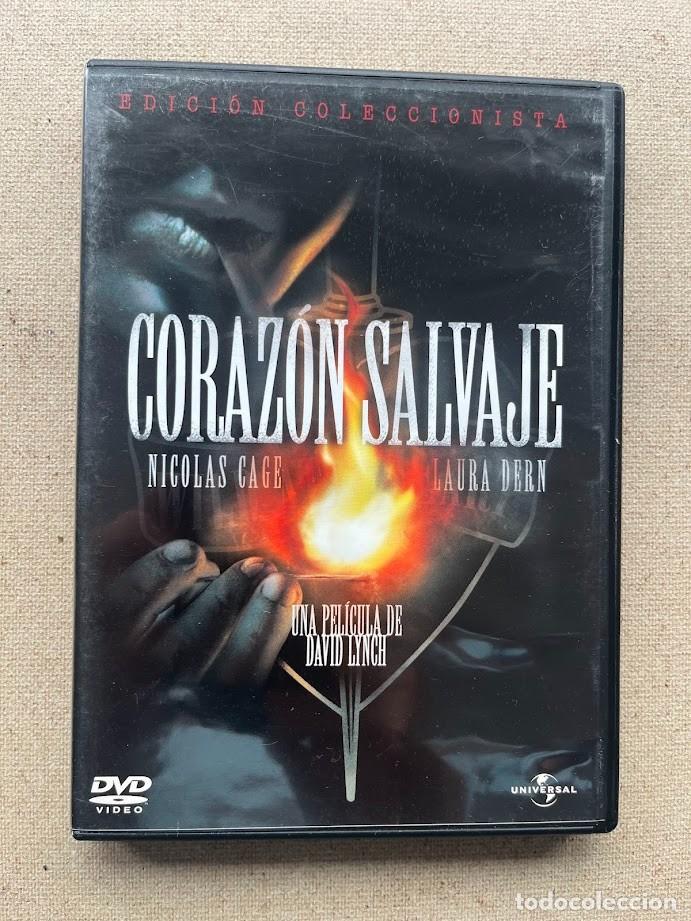 Cine: Coraz&oacute;n Salvaje / N&iacute;colas Cage & Laura Dern / David Lynch / DVD /