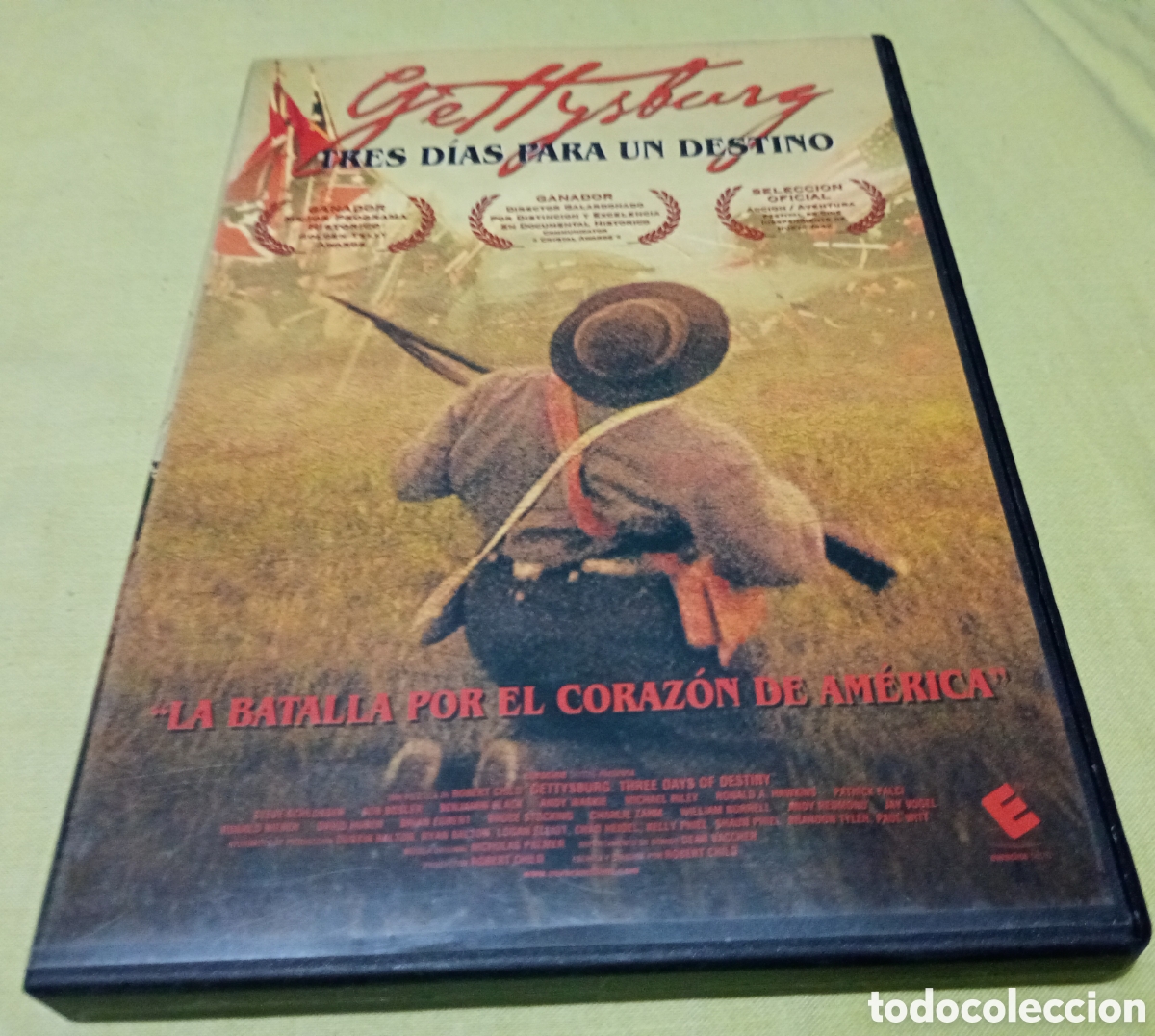 Cine: Gettysburg tres d&iacute;as para un destino DVD