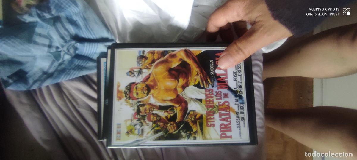 Cine: Los piratas de Malasia. Pel&iacute;cula/ DVD.