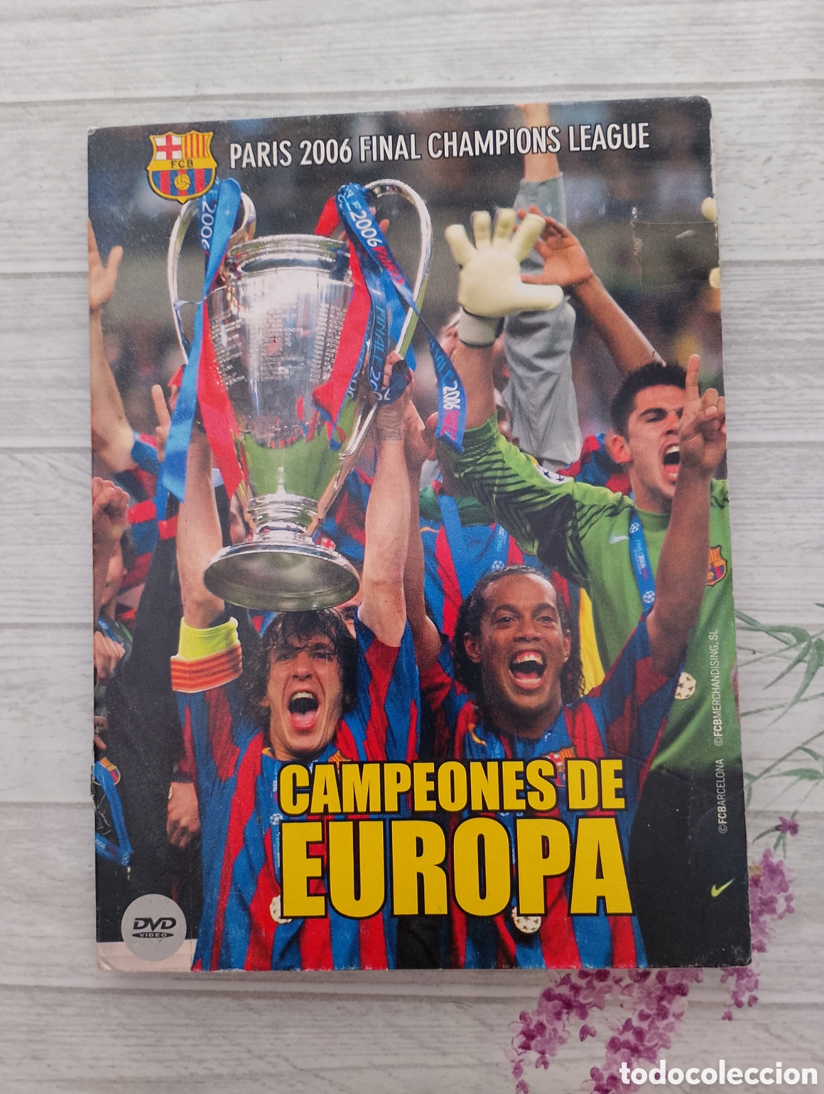Cine: DVD Final de la Champions League 2006 FC Barcelona - Arsenal