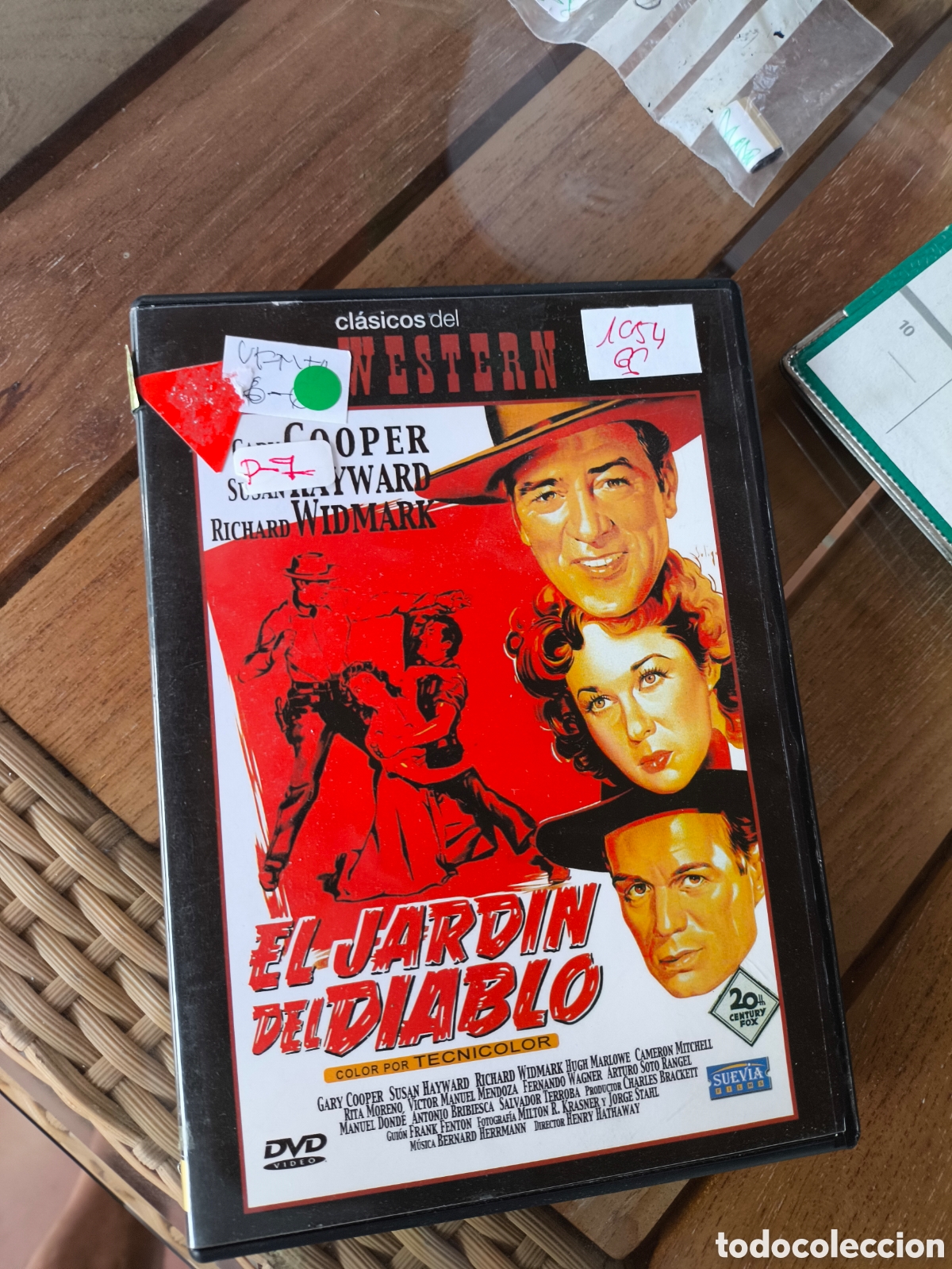 Cine: DVD de el jard&iacute;n del diablo.lote.E .n.16