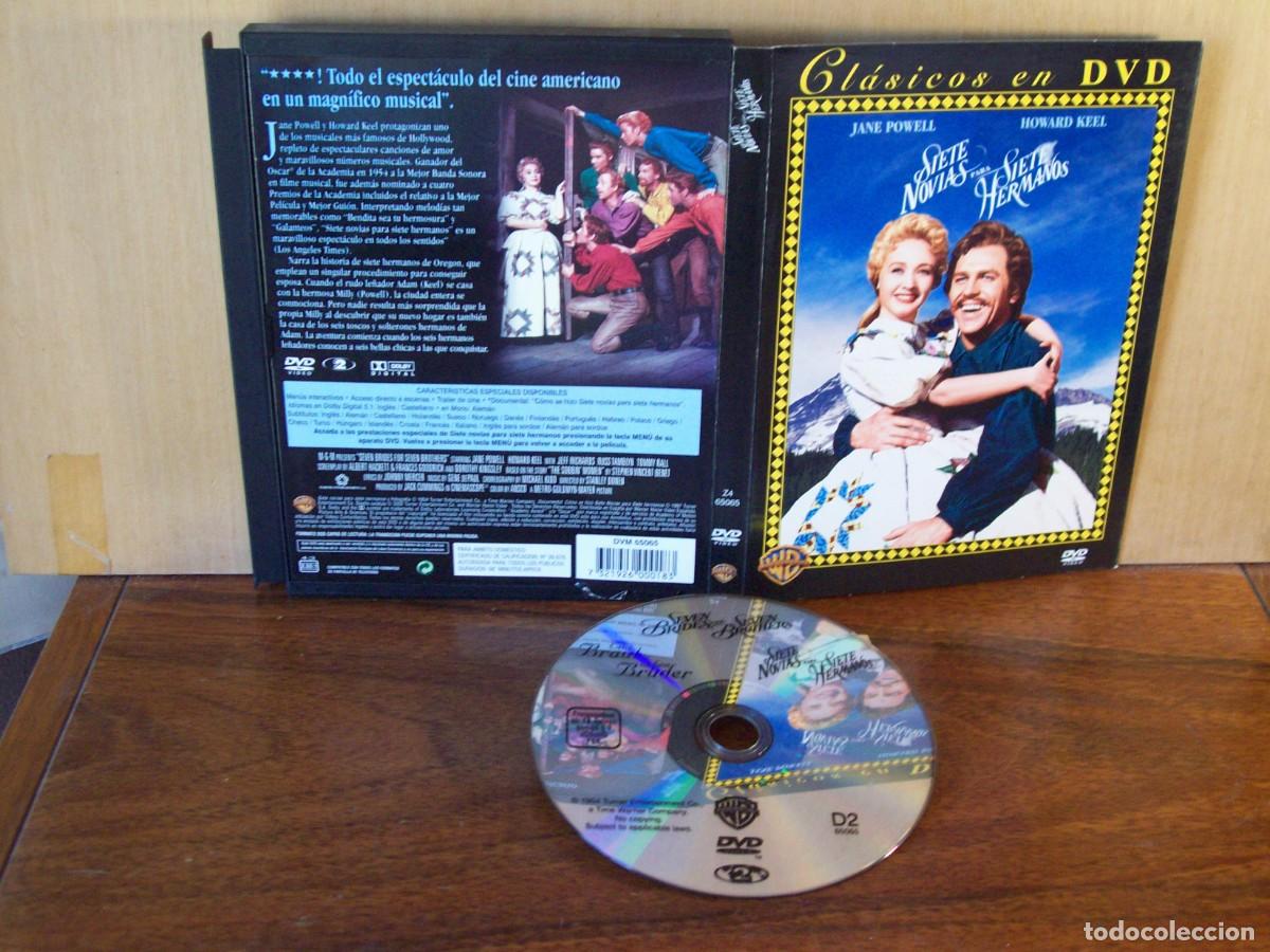 Cine: SIETE NOVIAS PARA SIETE HERMANOS - JANE POWELL - HOWARD KEEL - DVD SNAPCASE