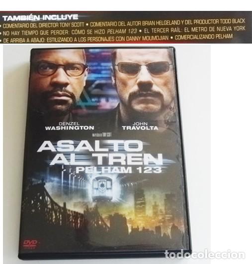Cine: ASALTO AL TREN PELHAM 123 DVD PEL&Iacute;CULA DENZEL WASHINGTON JOHN TRAVOLTA GUZM&Aacute;N TURTURRO SCOTT METRO