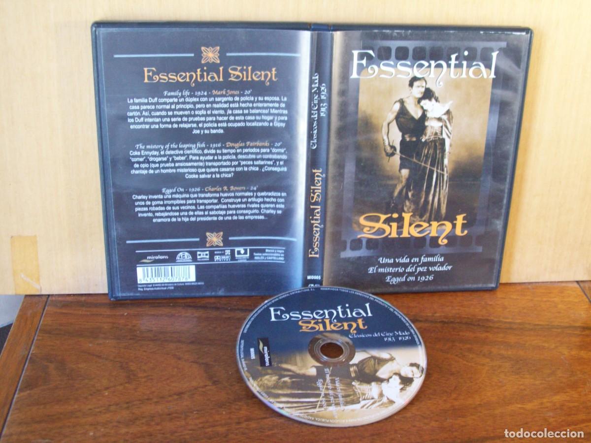 Cine: SILENT - FAMILY LIFE - THE MISTERY LEAPING FISH - EGGED ON - DVD CINE MUDO B/NEGRO