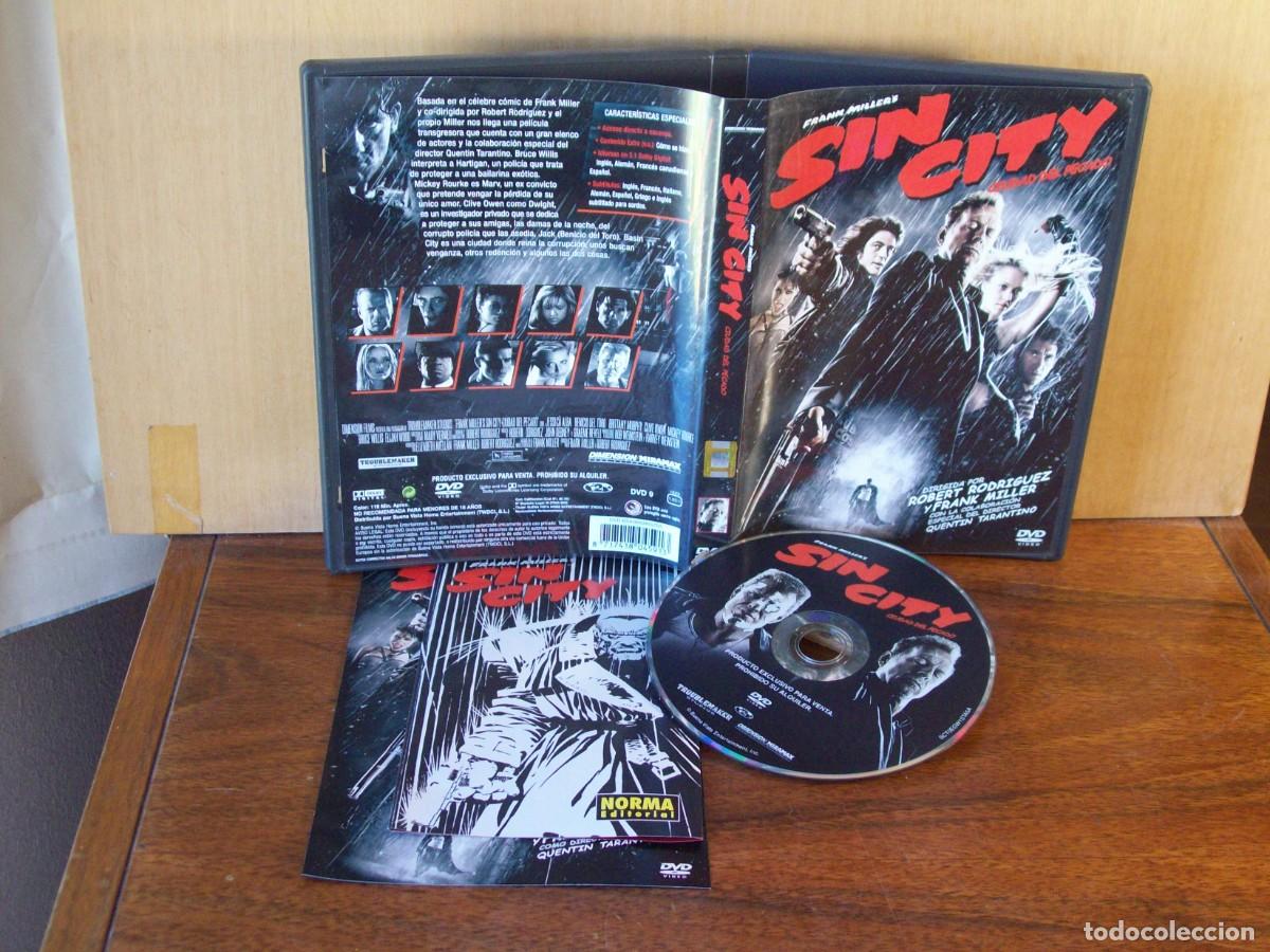 Cine: SIN CITY (CIUDAD DEL PECADO) - JESSICA ALBA - BENICIO DEL TORO - CLIVE OWEN - DVD
