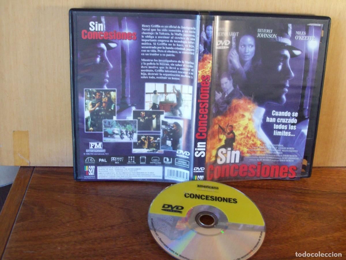 Cine: SIN CONCESIONES - DANIEL BERNHARDT - BEVERLY JOHNSON - MILES O'KEEFFE - DVD