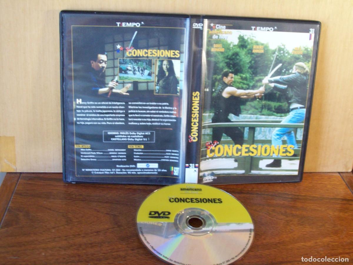 Cine: SIN CONCESIONES - DANIEL BERNHARD - BEVERLY JOHNSON - DVD EDICION PERIODICO TIEMPO
