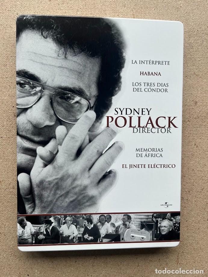 Cine: Sidney Pollack Director / 5 pel&iacute;culas, 5 DVD / Caja Met&aacute;lica / Habana, La int&eacute;rprete, Jinete el&eacute;ctr.