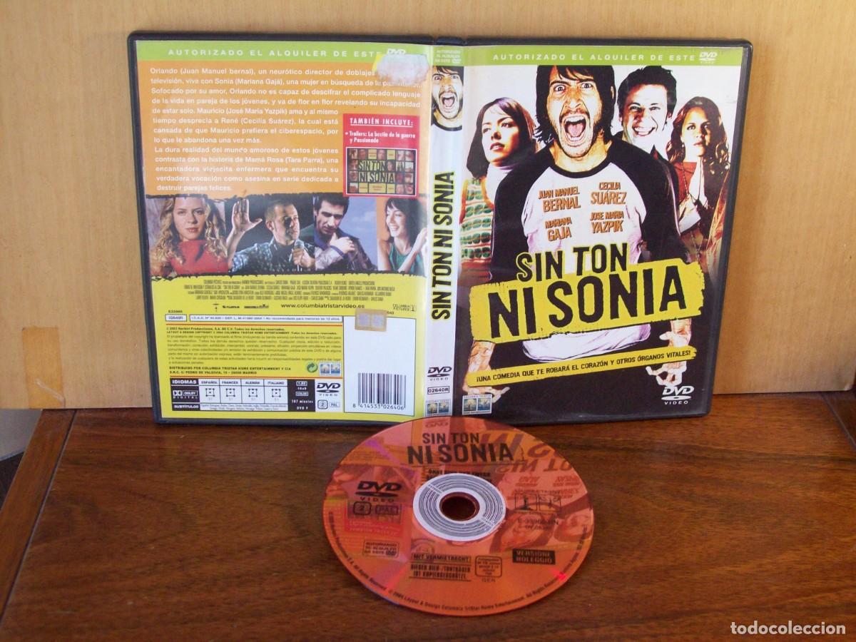 Cine: SIN TON NI SON - JUAN MANUEL BERNAL - CECILIA SUAREZ - MARIANA CAJA - DVD EDICION ALQUILER