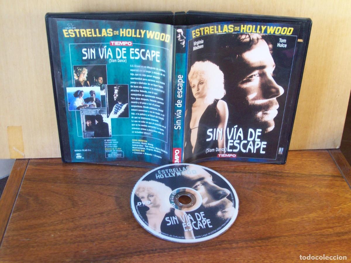 Cine: SIN VIA DE ESCAPE - VIRGINIA MADSEN - TOM HULCE - DVD EDICION REVISTA TIEMPO