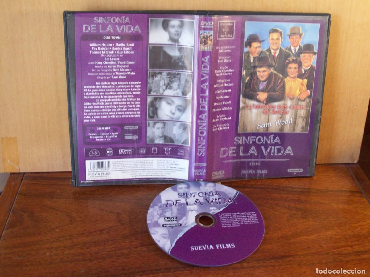 Cine: SINFONIA DE LA VIDA - WILLIAN HOLDEN - MARTHA SCOTT - FAY BAINTER - BEULAH BONDI - DVD