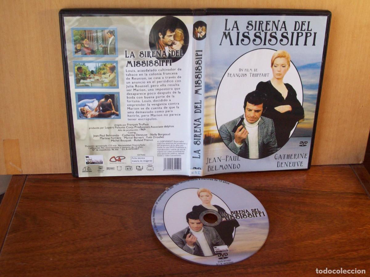 Cine: LA SIRENA DEL MISSISSIPPI - JEAN-PAUL BELMONDO - CATHERINE DENEUVE -- DVD