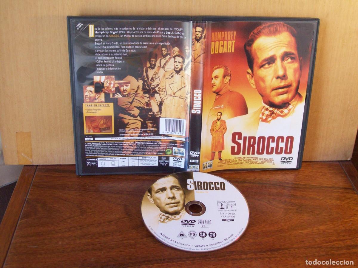 Cine: SIROCCO - HUMPHREY BOGART - MARTA TOREN - LEE J. COBB- EVERET SLOANE - DVD B/NEGRO