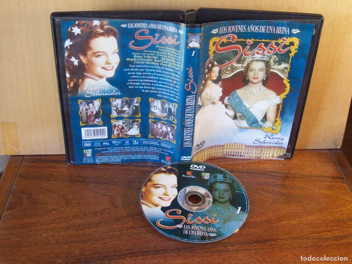 Cine: SISSI (LOS JOVENES A&Ntilde;OS DE UNA REINA) - ROMY SCHNEIDER - ADRIAN HOVEN - DVD