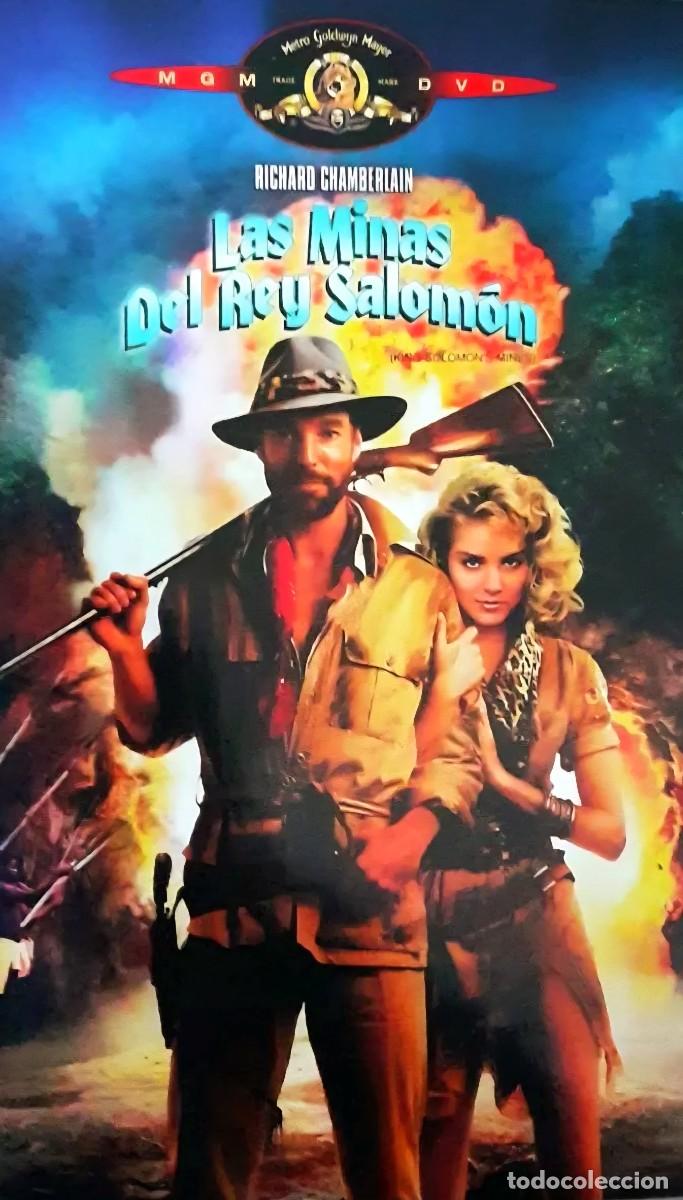 Cine: DVD LAS MINAS DEL REY SALOM&Oacute;N (descatalogado con Richard Charmberlain,Sharon Stone)