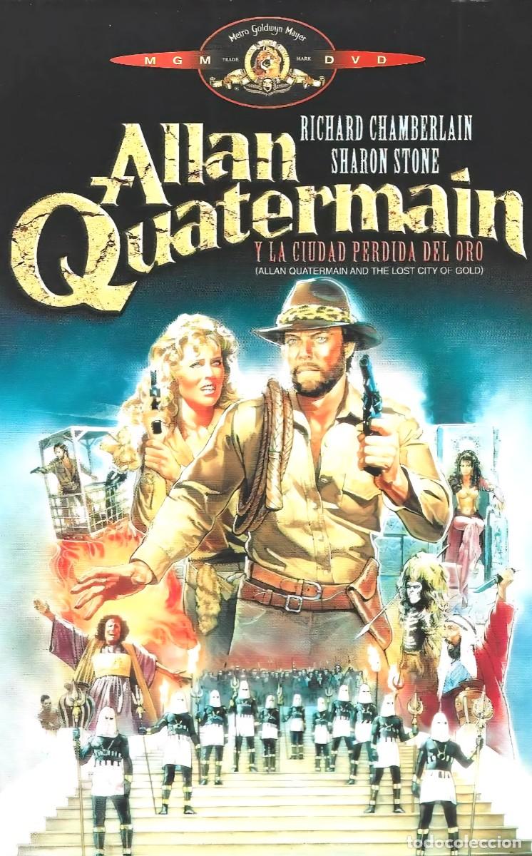 Cine: Dvd ALLAN QUATERMAIN Y LA CIUDAD PERDIDA DEL ORO (descatalogado RICHARD CHACHAMBERLAIN,SHARON STONE