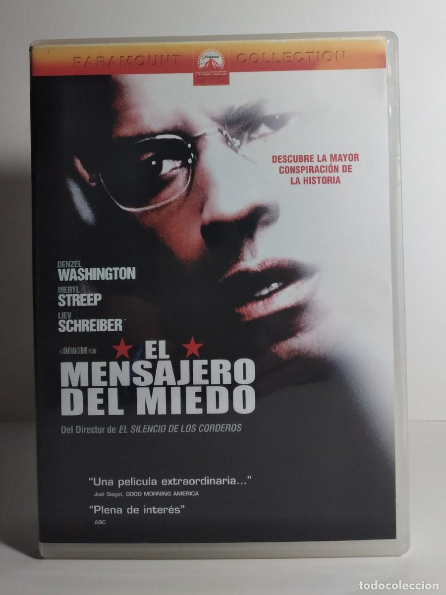 Cine: DVD: El mensajero del miedo &ndash;Denzel Washington, Meryl Streep