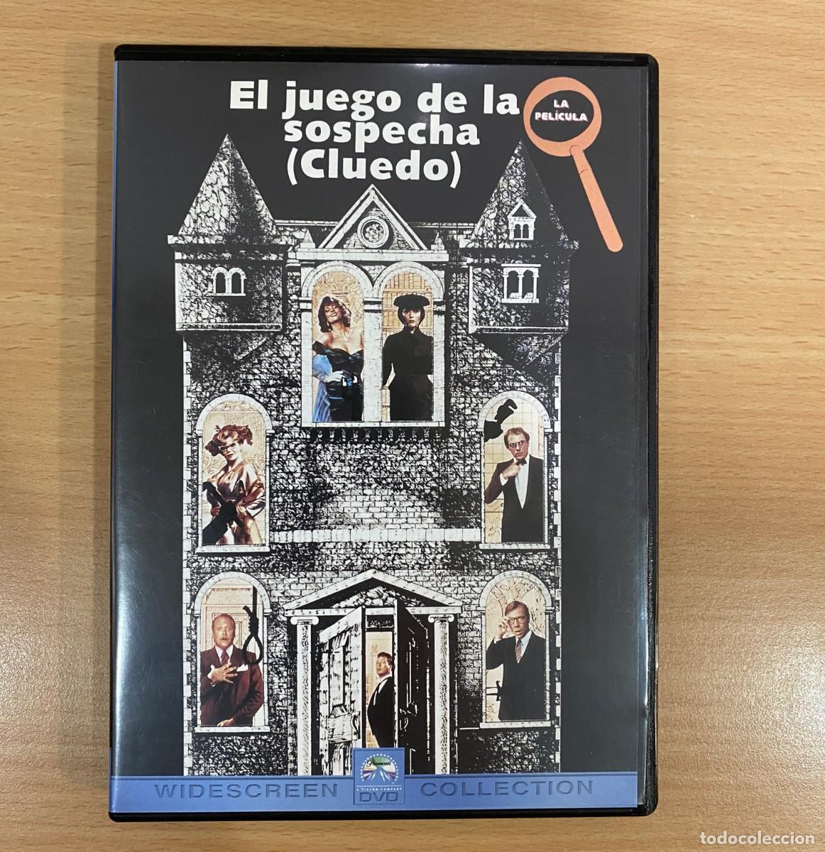 Cine: DVD CINE COMEDIA DETECTIVESCA COMO EL JUEGO DE MESA - CLUE / CLUEDO, EL JUEGO DE LA SOSPECHA (1985)