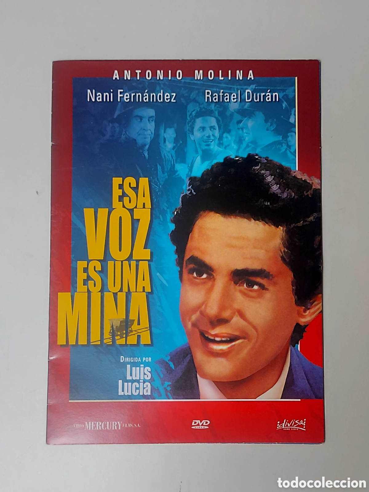 Cine: DVD Esa voz es una mina - Antonio Molina