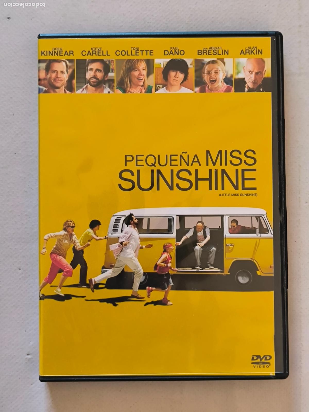 Cine: DVD PEQUE&Ntilde;A MISS SUNSHINE - GREG KINNEAR, STEVE CARELL, TONI COLLETTE (DW)