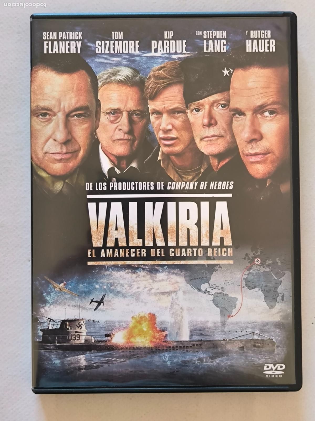 Cine: DVD VALKIRIA - EL AMANECER DEL CUARTO REICH - SEAN PATRICK FLANERY (DW)