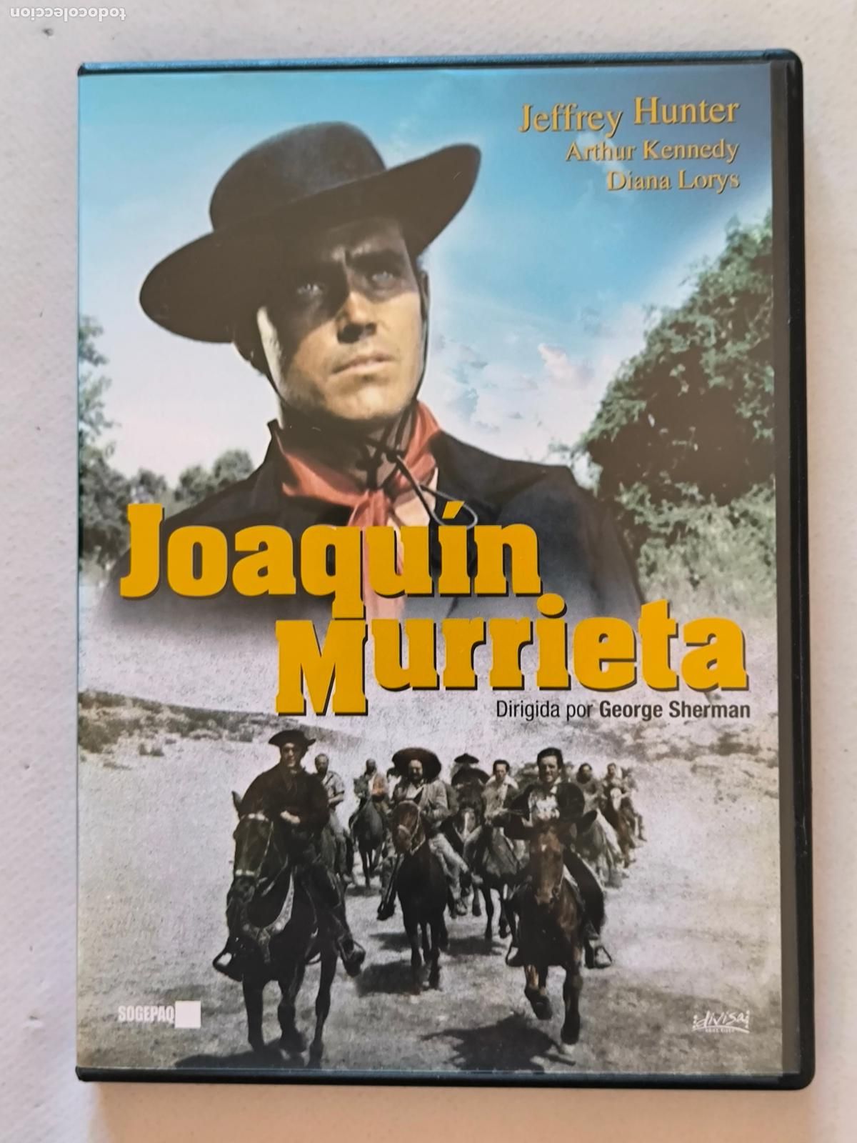 Cine: DVD JOAQUIN MURRIETA - JEFFREY HUNTER (DX)