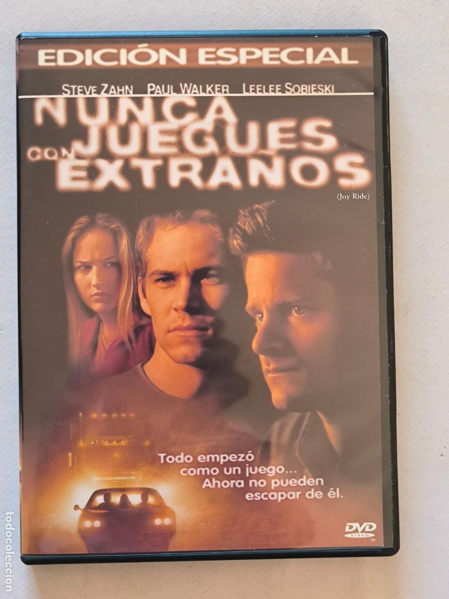 Cine: DVD NUNCA JUEGUES CON EXTRA&Ntilde;OS - EDICION ESPECIAL (DX)